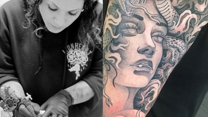 Tatoueuse Grenoble 38 . emy_blacksheep.